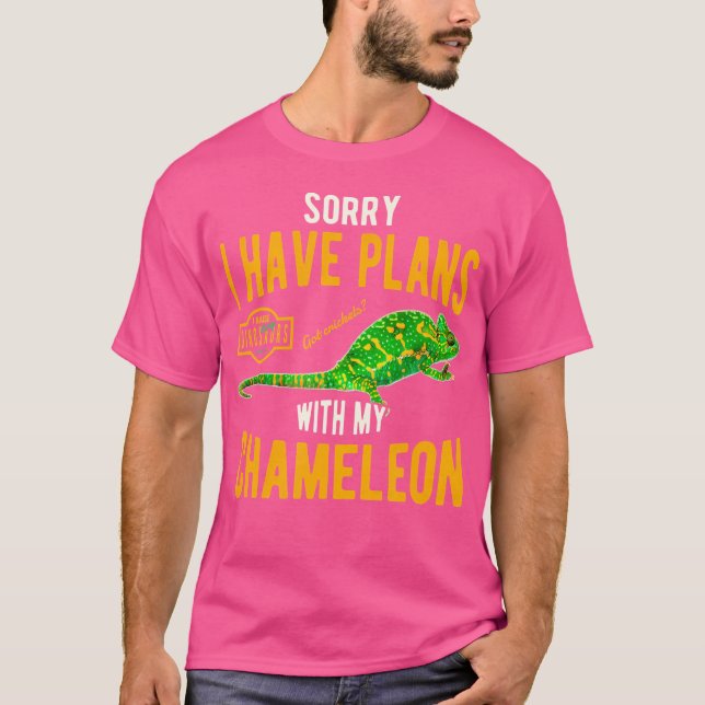 Funny Chameleon T-Shirt (Vorderseite)