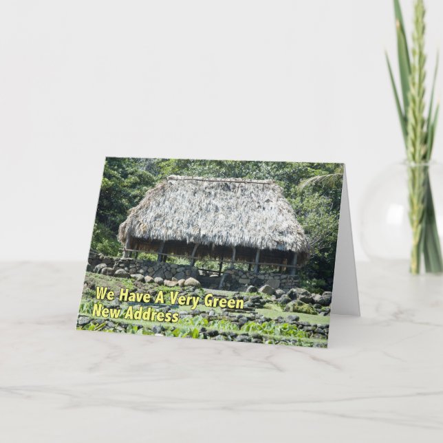 Funny Change - Polynesianische Hütte Ankündigung (Vorderseite)