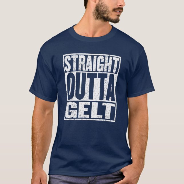 Funny Chanukah Sprichwort Zitat Gelt Jüdischer Cel T-Shirt (Vorderseite)