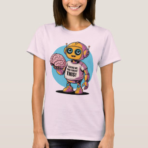 🤖 Funny Chatbot Ai Spaß Human You vergessen Brain T-Shirt