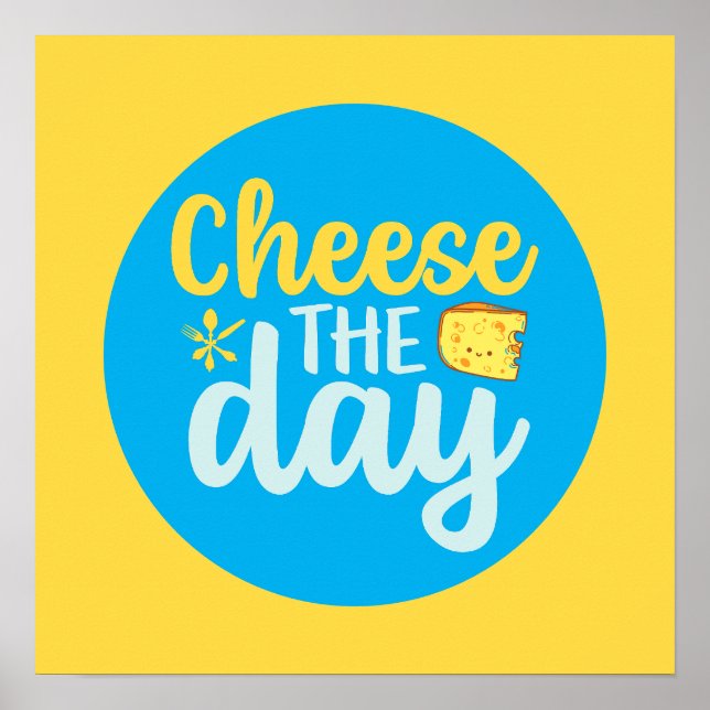 Funny Chee The Day Retro Colour Kitchart Poster (Vorne)