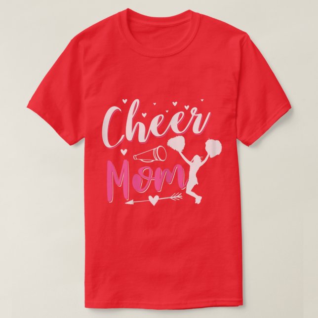 Funny Cheerleader Mama Cheer Mama - 2 T-Shirt (Design vorne)