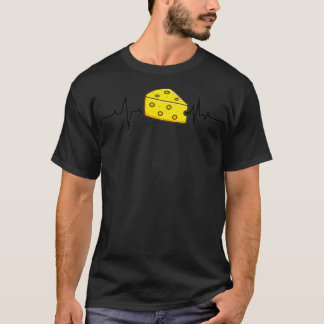 Funny Cheese Art For Men Women Kids Cheese Lovers T-Shirt