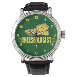 Funny Cheeseologin Cheesehead Armbanduhr