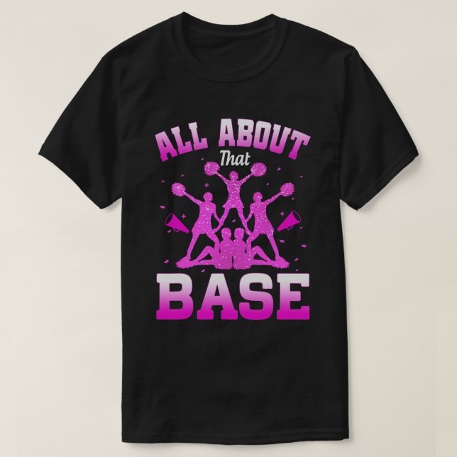 Funny Chelead rund um diese Base Cheer Leade T-Shirt (Design vorne)