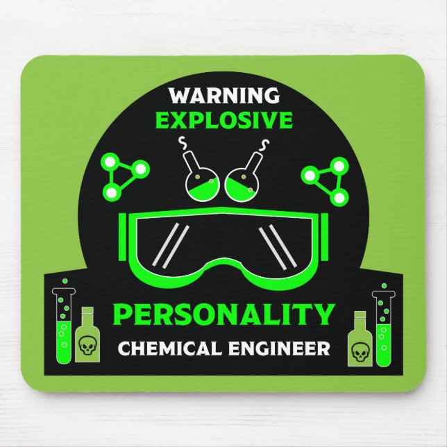 Funny Chemical Engineer Geschenke Mousepad (Vorne)