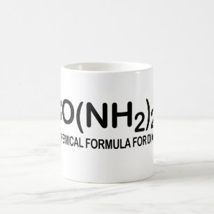 Funny Chemical Formula for Diarrhea Coffee Cup Tasse