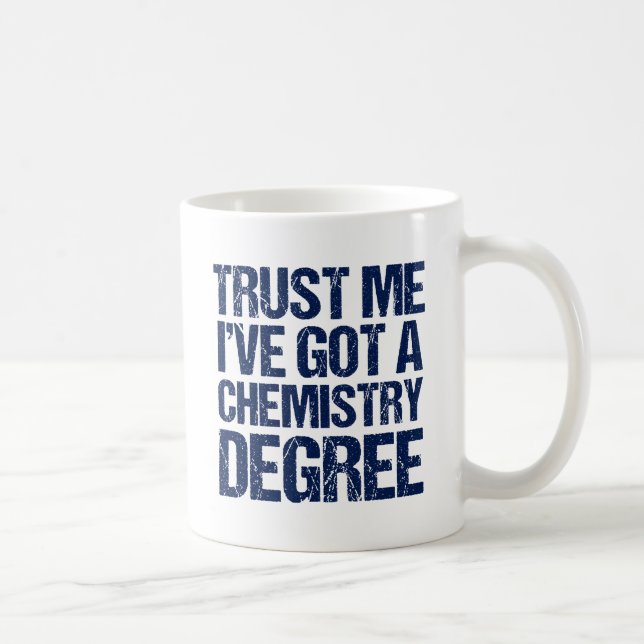 Funny Chemie Abschluss Chem Graduate Spaß Kaffeetasse (Rechts)