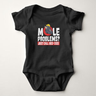 Funny Chemie Formel Mole Problem Science Baby Strampler