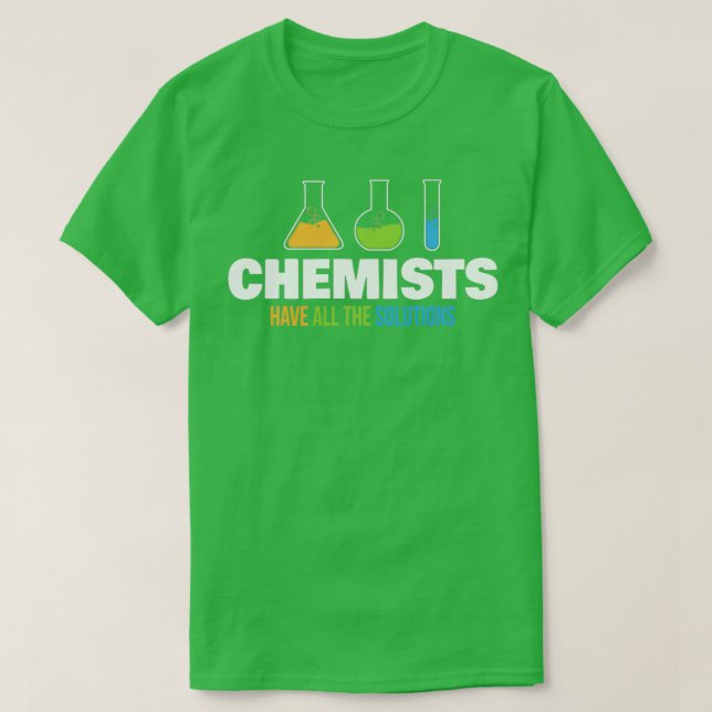 Funny Chemist Pun Chemistry Lehrer Appare T-Shirt (Design vorne)