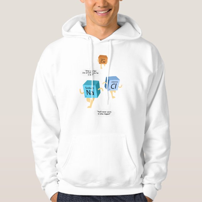 Funny Chemistry Periodic Table Scientists Gag Hoodie (Vorderseite)