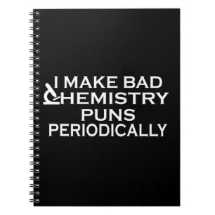 Funny Chemistry Quotes für Chemiker Notizblock