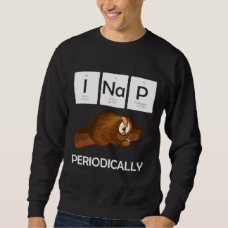 Funny Chemistry Science Spaß Sloth Sweatshirt