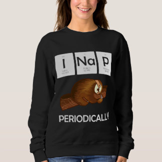 Funny Chemistry Science Spaß Sloth Sweatshirt