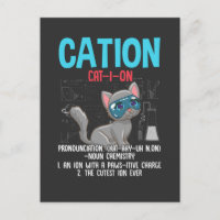 Funny Chemistry Scientication Cation Element Cat L