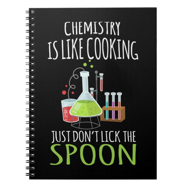 Funny Chemistry Scientist LaborJoke Notizblock (Vorderseite)