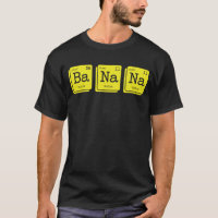 Funny Chemistry Yellow Banana Periodic Table