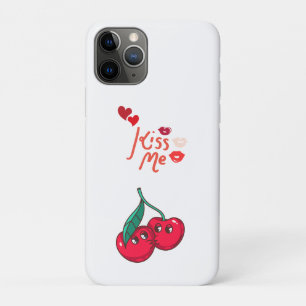 Funny Cherries in der Liebe. Case-Mate iPhone Hülle