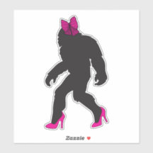 Funny Chic Sassy Sasquatch