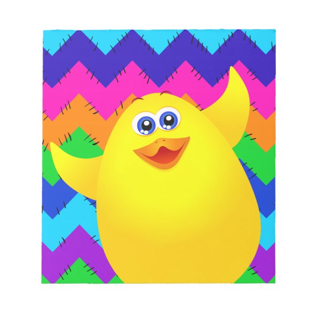Funny chick, Notizblock (Vorderseite)