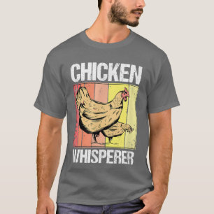 Funny Chicken Bauer Hühner Lover Retro Hühner W T-Shirt