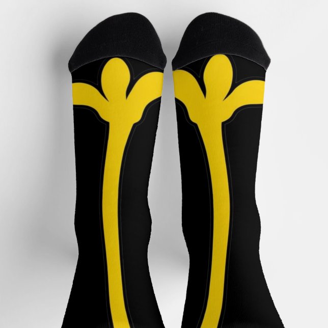 Funny Chicken Beine Feed Socks Knee Tier Socken (Oben)