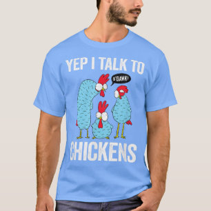 Funny Chicken für Männer Frauen Crazy Chicken Baue T-Shirt