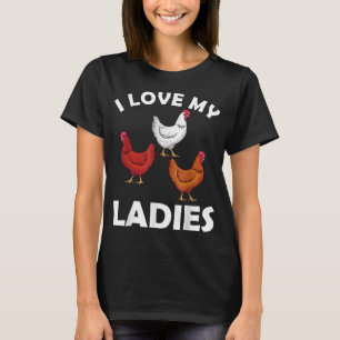 Funny Chicken für Männer Frauen Hühnerflüster Chic T-Shirt