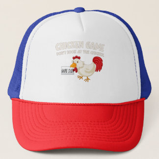 Funny Chicken Game Spaß Trucker Hat Truckerkappe