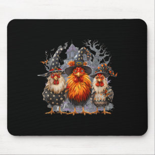 Funny Chicken Halloween Kostüm Spooky Season Chic Mousepad