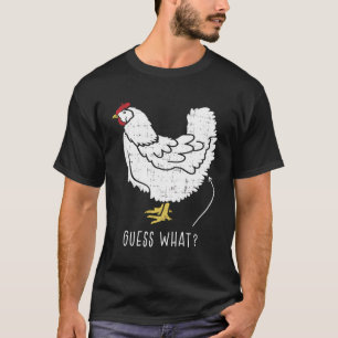 Funny Chicken Hintern Geschenk Design für Hühner H T-Shirt