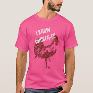 Funny Chicken Kung Fu Shirt