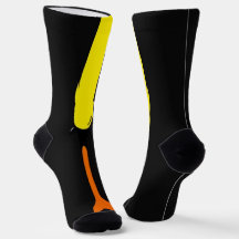 Funny Chicken leg Feet Socks Knie Tier