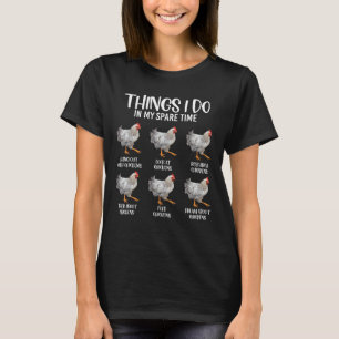 Funny Chicken Mama Farm Niedlich Familiengewächse  T-Shirt