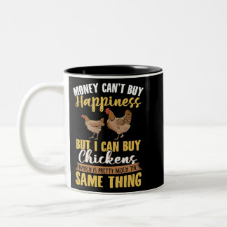 Funny Chicken Mama Shirt Chicken Whisperer Geschen Zweifarbige Tasse