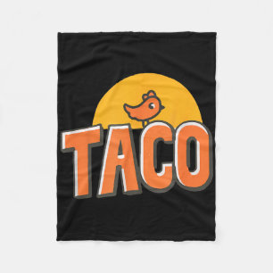 Funny Chicken Meme Trendy Taco Trump immer Chicke Fleecedecke
