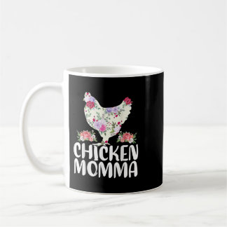 Funny Chicken Momma Shirt zum Frauentag Kaffeetasse