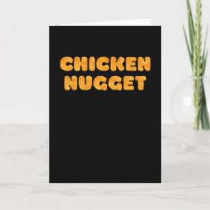 Funny Chicken Nugget Karte