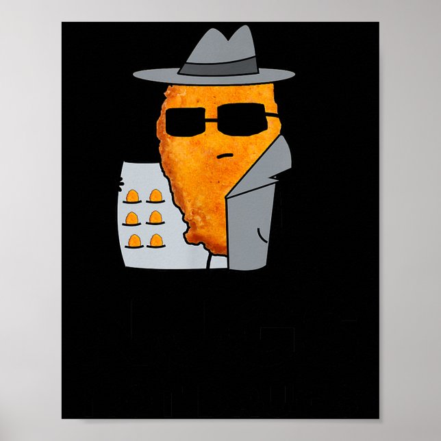 Funny Chicken Nuggets - Nugs Not Drugs  Poster (Vorne)