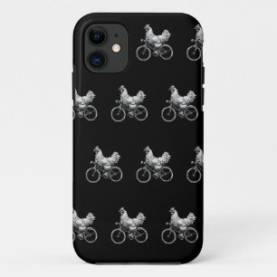 Funny Chicken Riding Bike Süße Tier Liebe Case-Mate iPhone Hülle