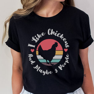 Funny Chicken Shirt, Anti-Social Humor T-Shirt