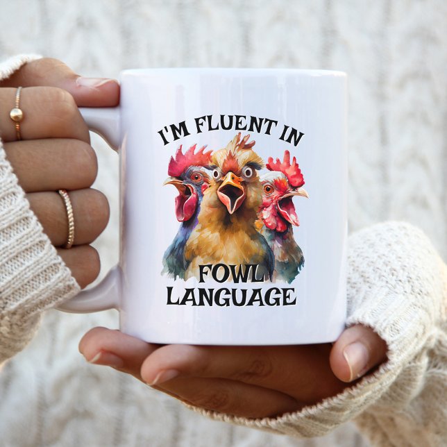 Funny Chicken Tasse (Von Creator hochgeladen)