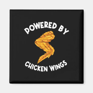 Funny Chicken Wings Apparel Fast Food Hot Wing Magnet