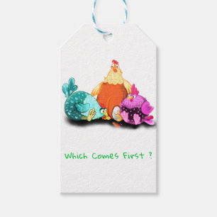 Funny Chickens Gift Tags mit benutzerdefinierten T Geschenkanhänger
