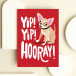 Funny Chihuahua Birthday Karte<br><div class="desc">Eine lustige Geburtstagskarte mit einem albernen Chihuahua. Spaß wird den Tag Ihres Freundes,  Ihrer Freundin,  Ihres Ehemanns,  Ihrer Ehefrau oder Ihres Freundes aufheitern. Ideal für Hunde- und Tierfreunde.</div>