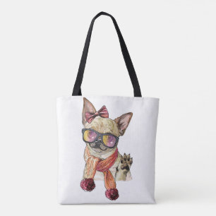 Funny Chihuahua Dog Wrapping Paper Large Christma