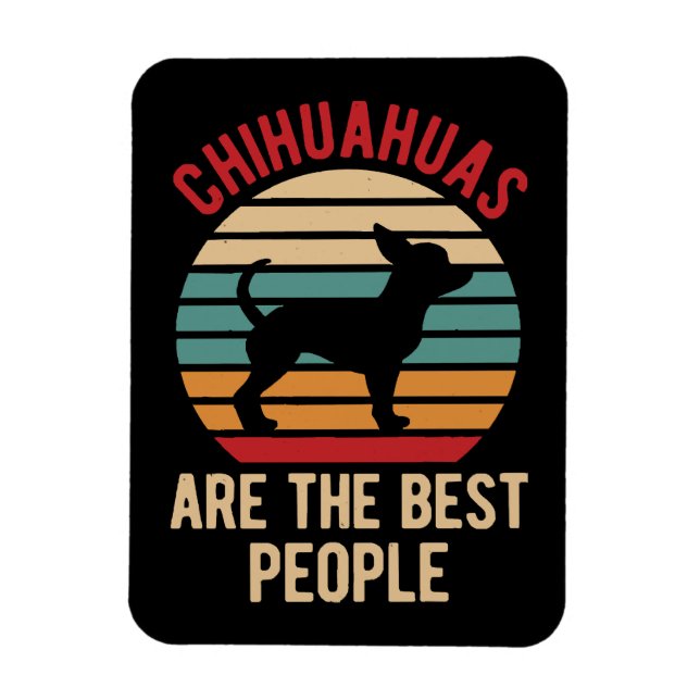 Funny Chihuahua Dogs Gift Magnet (Vertikal)