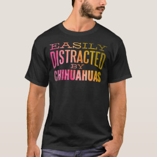 Funny Chihuahua Wasserfarbe leicht von Ch abgelenk T-Shirt