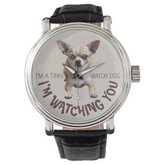 Funny Chihuahua Watch Dog Watch Armbanduhr