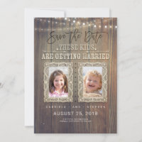 Funny Chilhood Fotos | Rustikales Holz Save the Da